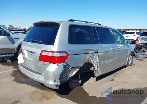 2005 Honda Odyssey Ex-L из США, поврежденный, VIN 5FNRL38715B075459
